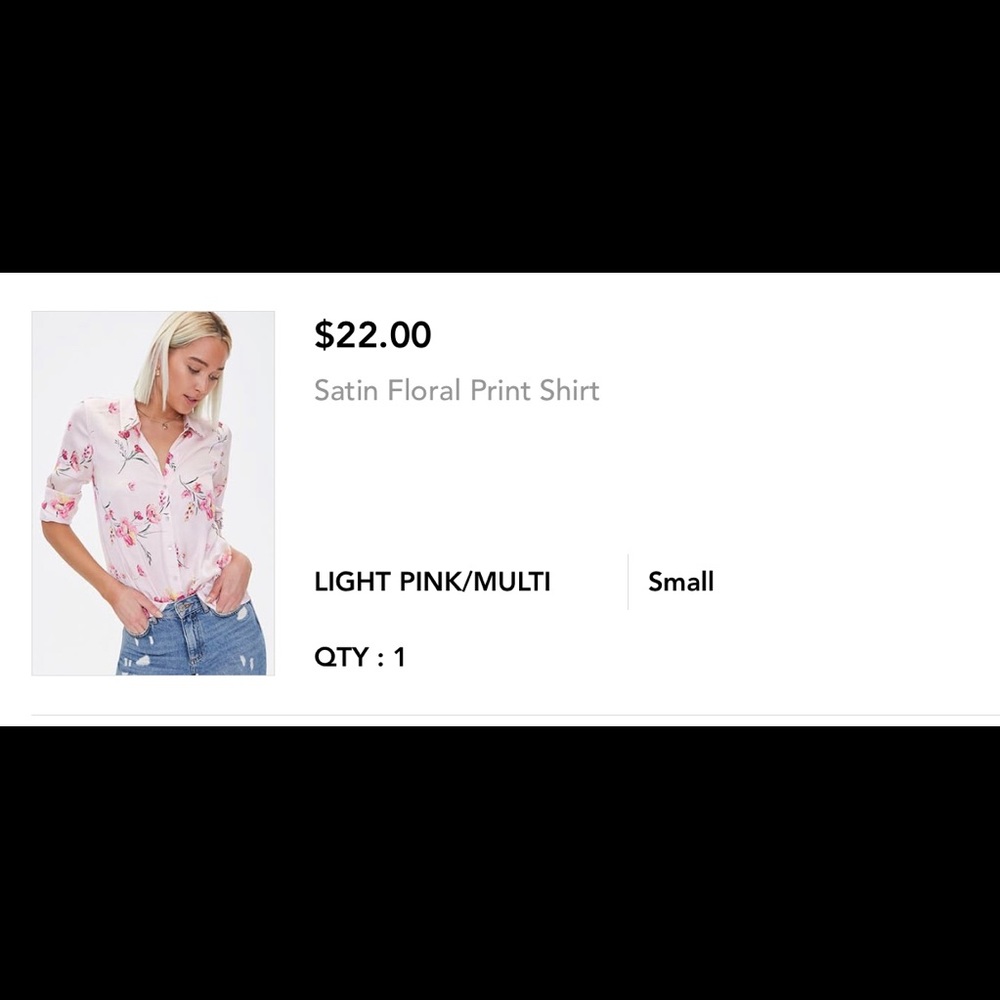 Floral blouse